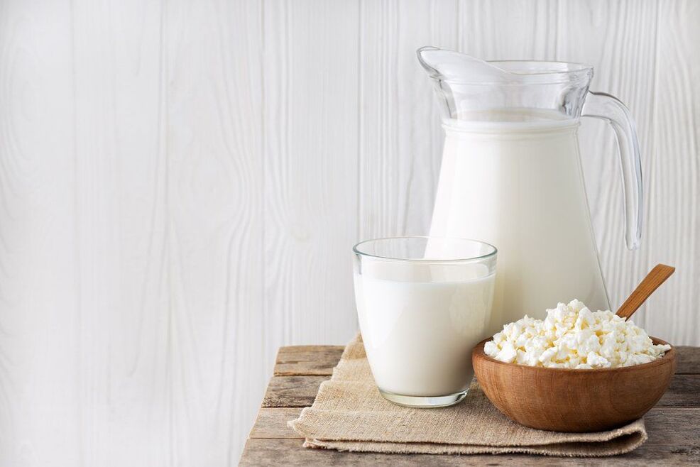 молочні продукти на білковій дієті